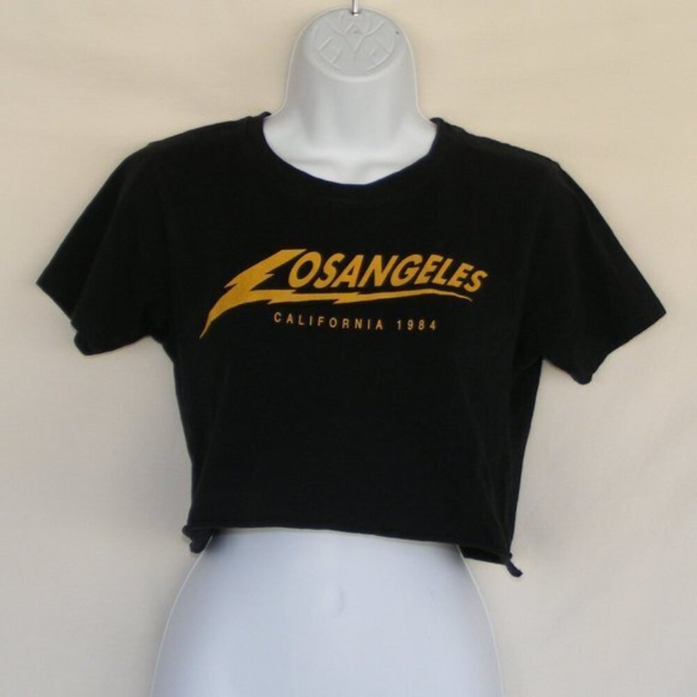 J. Galt Cropped Tshirt, OS/J-SM, Los Angeles, SS